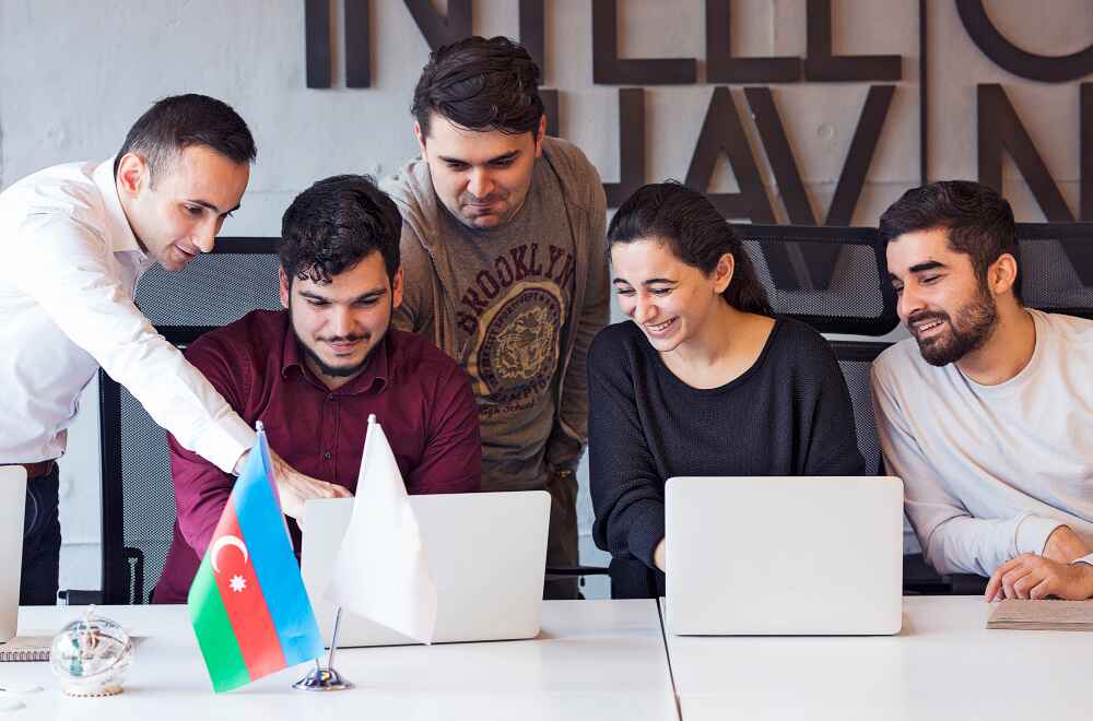 group of digital marketing specialist